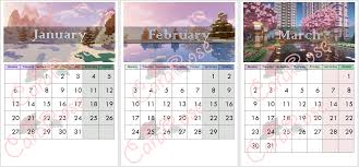 One pdf file with 12 pages, one for each month. Printable Calendar 2020 Minecraft Download By Cararose