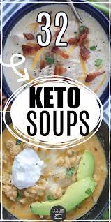 32 Low Carb Keto Soup Recipes Keto Recipes Easy Keto Recipes Dinner Recipes