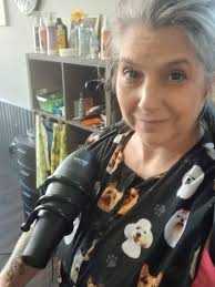 Pure breeds are my specialty. This is Hank. In a perfect world I would only  groom pure breeds in pet show trims. Which means is I groom them "like"  show dogs.