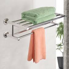 20 Best Bathroom Towel Racks Designs 2018 Interior Decorating Colors Towel Rack Bathroom Bathroom Shelves For Towels Bath Towel Racks