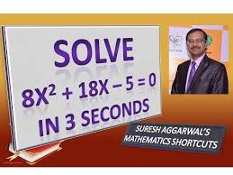 Trick 92 Solve A Quadratic Equation Mentally Youtube Quadratics Quadratic Equation Solving Linear Equations
