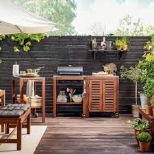 Ikea Serien Applaro Klasen Schwarze Gartenmobel Gartengestaltung Kochen Im Freien