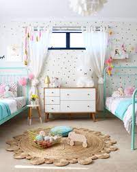 Shared Girls Bedroom Ideas Four Cheeky Monkeys Shared Girls Bedroom Kids Bedroom Decor Kids Shared Bedroom