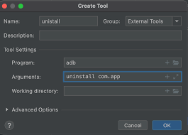 Here's how to download it. Android Studio How To Uninstall Apk Or Execute Adb Command Automatically Before Run Or Debug Stack Overflow