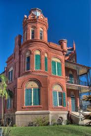 Landes Mcdonough House 1887 8 At 1602 Postoffice Street A Corner Of 16th Street Galveston Texas Victorian Homes Exterior Victorian Homes Historic Home