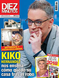 El colaborador de telecinco asegura que es ideal para mis hijas, abril y jimena. Kiko Hernandez Diez Minutos Magazine 02 January 2019 Cover Photo Spain