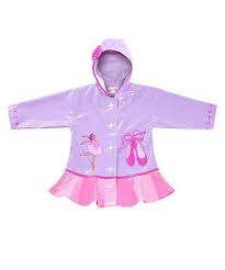 Take A Look At This Purple Pink Ballerina Raincoat