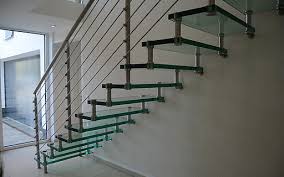 Modern style for homes and durable stairs solutions for offices or factories. Glass Stairs Siller Stairs