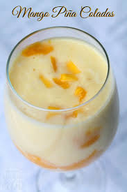 Mango Pina Coladas Mocktails Or Cocktails Recipe Pina Colada Recipe Pina Colada Recipes