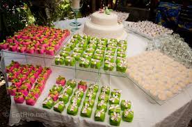 Brazilian Wedding In Miami Bem Casados Brazilian Wedding Wedding Food Display Brazil Wedding