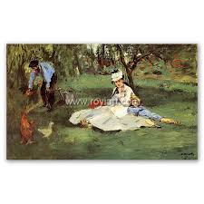 The two saw each other often over the course of the summer, occasionally join by auguste renoir. The Monet Family In Their Garden At Argenteuil Handmade Art Replica Monet Oil Painting Buy Monet Oil Painting Handmade Art Replica Reproduction Oil Painting Product On Alibaba Com