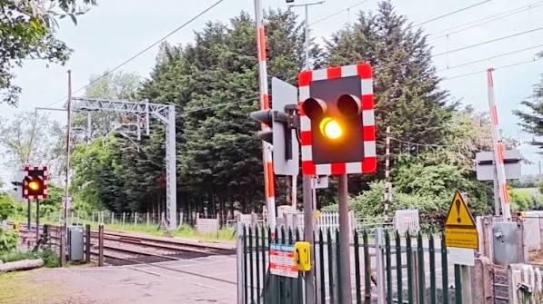 Margaretting Church Lane Level Crossing, Essex