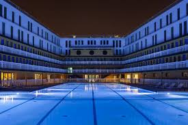 Swimming In Luxury An Iconic Pool Is Reborn In Paris Paris At Night Cool Swimming Pools Paris