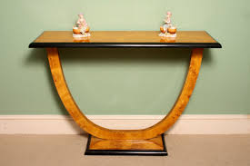 Popular art deco table of good quality and at affordable prices you can buy on aliexpress. Art Deco Style Birdseye Maple Console Table Hushhush Com