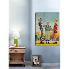 Coin toss is a drawing by norman rockwell which was uploaded on september 22nd, 2019. Marmont Hill Coin Toss By Norman Rockwell Painting Print On Canvas Walmart Com Walmart Com