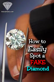 Bandall diamonds, regardless of color, are assessed to ascertain their clients at cheap and competitive. How To Tell If Diamonds Are Real Spot A Fake Easily Fake Diamond Real Diamond Rings Lab Created Diamond Rings