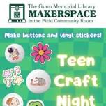 Teen Craft Night: Stickers and Buttons