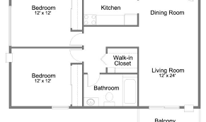As one of the most common types of homes or apartments available, two bedroom two flower beds and a terrace give those with a green thumb a chance to indulge their love of gardening, no matter what floor they're on! Bedroom Apartment Building Floor Plans Hobbylobbys Info House Plans 170442