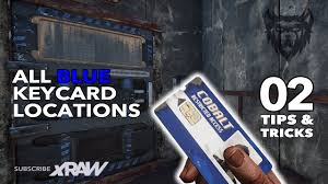 Get The Blue Key Cards In Rust - All Locations & Door Puzzles