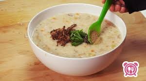 It is a favourite of many malaysians and singaporeans during the month of ramadan. Resepi Bubur Lambuk Seminit Resepi Youtube