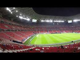 The stadium's construction started in 2017 and was finished before the end of 2019. Gopro Hero4 Puskas Arena Belulrol Youtube