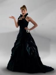 Hochzeitskleid a linie mit ärmel für sie zur hochzeit gehen. Schwarze Und Schwarz Weisse Brautkleider