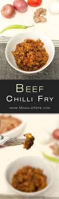 Goan Beef Chilli Fry Recipe Quick Easy Spicy Stir Fried Beef The Indian Goan Style With Onion Tomato Garlic Turmeric Recipes Goan Recipes Quick Easy Meals