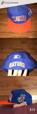 Vintage Starter Florida Gators Fitted Hat 7 1 8 Fitted Hats Clothes Design Hats