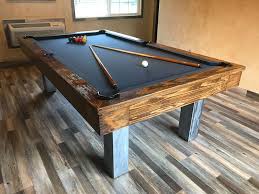 Golden West Billiard Custom Pool Table With Matching Shuffleboard Custom Pool Tables Billiard Pool Table Billiards Pool