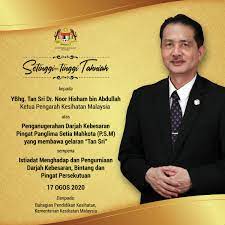 Hina kp kesihatan, dewan rakyat kecoh. Kkm Portal Myhealth On Twitter Setinggi Tinggi Tahniah Kepada Ybhg Tan Sri Dr Noor Hisham Abdullah Ketua Pengarah Kesihatan Malaysia Atas Penganugerahan Darjah Kebesaran Pingat Panglima Setia Mahkota P S M Yang Membawa Gelaran Tan