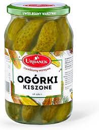 Dodatki to koper czosnek i chrzan. Ogorki Kiszone Urbanek Przetwory Owocowo Warzywne Marynaty Produkty Kwaszone Ogorki Salatki Chrzan