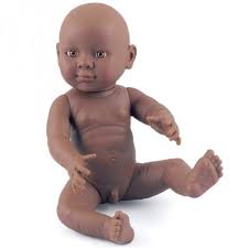 Early Moments Baby Doll Black Boy