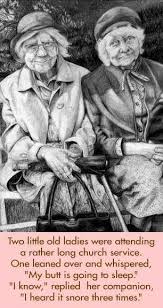 church lady sayings | Old Lady Sleeping In Church ... via Relatably.com