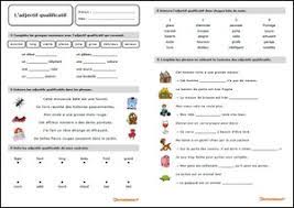Exercice de grammaire cm2, 6ème, 5ème L Adjectif Qualificatif Clic Ma Classe