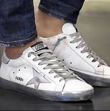 Baskets ggdb ball star pour homme et femme, couleur blanc et talon noir, étoile en sneakers ggdb may, en blanc et or, en cuir de bovin véritable. Ggdb Sneakers Stylegoals Last Yves Concept Store Facebook