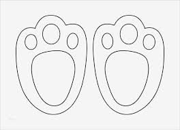 Get the egg boxes how to. Printable Bunny Feet Printable Easter Bunny Feet Easter Template