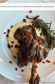 Oh So Easy Pomegranate Braised Lamb Shanks Recipe Diy Easy Recipes Diy Food Recipes Easy Meals