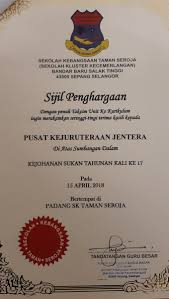 Awas nilai bertindak pegangan yang disanjung tinggi di sinilah inspirasi kita bertapak belajar berusaha dan berjasa sekolah menengah taman s.e.a. Pusat Kejuruteraan On Twitter 03 04 2018 Sumbangan Minyak Hitam Terpakai Pusat Kejuruteraan Jbpm Bagi Acara Sukan Tahunan Sk Seroja Publicsurvice Kejuruteraan Skseroja Https T Co Dmsl4nss0j