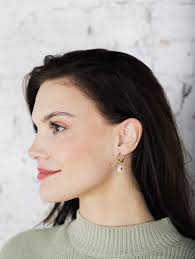 Funky Flower Mini Hoops