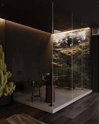 Life, furniture, table, home, interior, room, office, modern. Black House In The Woods United States Villa