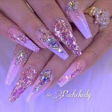 Nails By Pachekedg Hello It S Edgar Now To Book An Appointment With Me Please Go To Pacheknails Booksy Neon Acrylic Nails Bling Nails Nail Designs Bling
