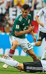 Hirving lozano of mexico celebrates with team mate javier hernandez of mexico after scoring his team's first goal during the 2018 fifa. Hirving Lozano Wikipedia