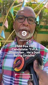 Dr. Nicholas Fox Responds to Fred Mitchell's Comments