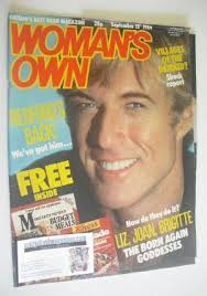 28.57 x 20.57 inches 72.57 x 52.25 cm there are other sizes available if you want a different size, please contact me i will send your pattern by… Woman S Own Magazine 15 September 1984 Robert Redford Cover