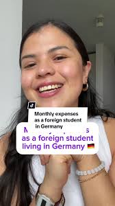 Monthly Expenses for Foreign Students in Germany