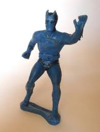 Old Mexican Plastic Penny Toy Batman 5 1 2 034 Unpainted Bootleg Figure Batman Batman Toys Bootleg Toys