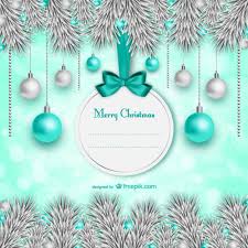Merry christmas and happy new year holiday white banner illustration. Elegant Christmas Card Template Free Vectors Ui Download