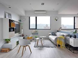 The scandinavian decoration style evokes modern scandinavian home decor. æº«é¦¨åŒ—æ­é¢¨ æ–°åŒ—30 åªç°¡ç´„ç²‰å«©ç™½ç³»ä½å®… è¨­è¨ˆçŽ‹ Scandinavian Interior Design Living Room Scandinavian Apartment Design