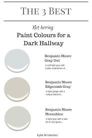 The 6 Best Not Boring Paint Colours For A Dark Hallway Hallway Paint Colors Hallway Paint Dark Hallway