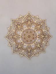 Mandala Wood Wall Art Living Room Wall Art Bohemian Decor Etsy In 2021 Mandala Wall Art Unusual Wall Art Mandala Design Pattern